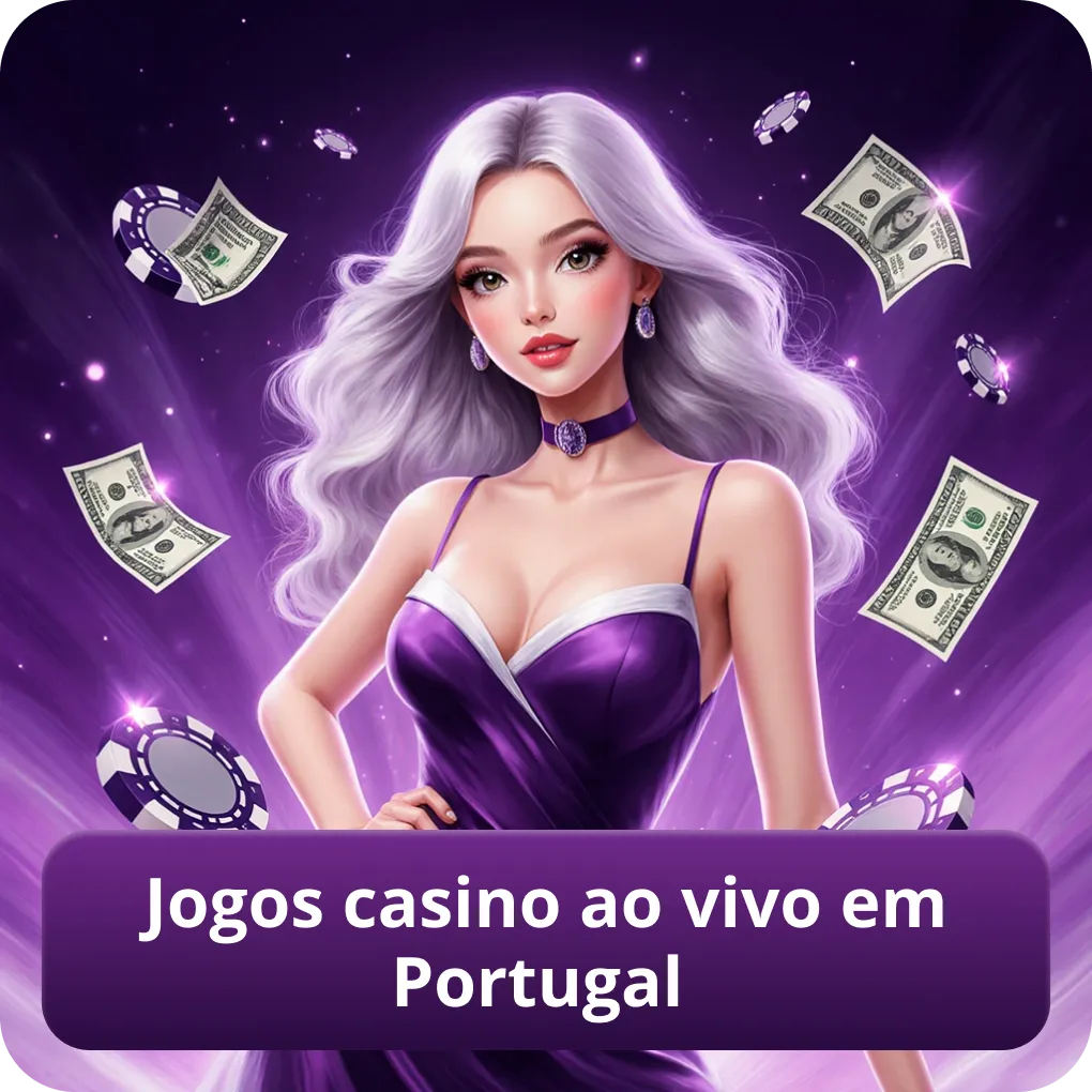 Jogos casino ao vivo em Portugal